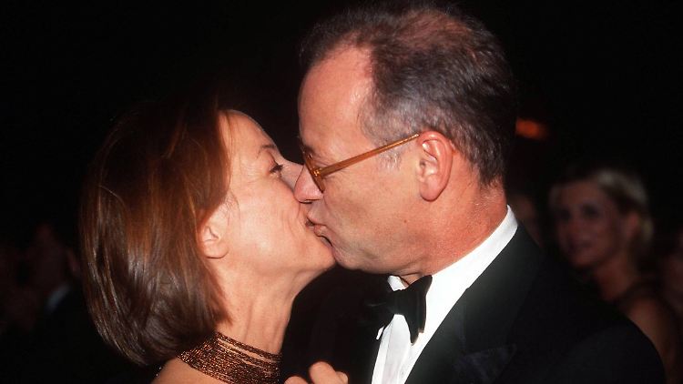 Ein Bild aus glücklicheren Tagen: Rudolf Scharping und Kristina von Pilati 2000 beim Sportpresseball.