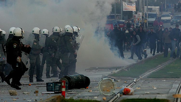 Der Tod des 15-Jährigen führte im Dezember 2008 zu heftigen Krawallen in Athen.