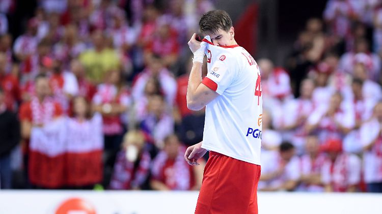 Polens Piotr Chrapkowski nach der "Blamage".
