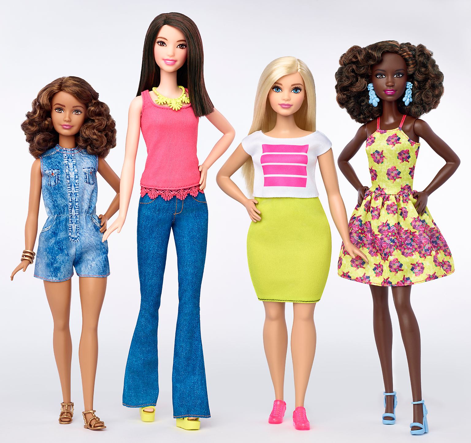 Nicht nur Barbie ist mittlerweile etwas kurviger, sondern ...