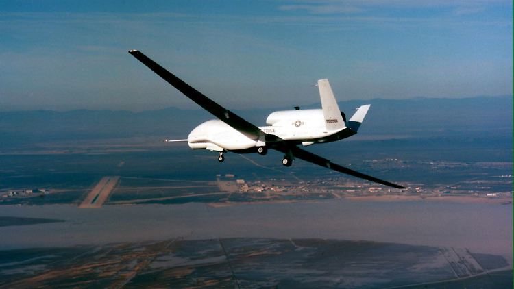 Für die amerikanische Schwesterdrohne der "Euro Hawk" gelten die Restriktionen im deutschen Luftraum nicht.