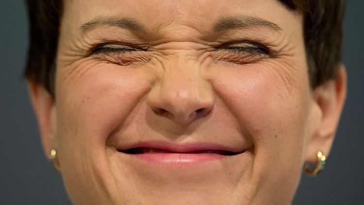 AfD-Chefin Frauke Petry kann sich freuen: Beim Wahlkampf muss sie nicht sparen.