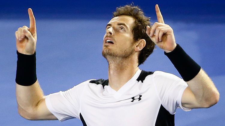 "Ich werde nach Hause fliegen, wenn es losgeht": Andy Murray.