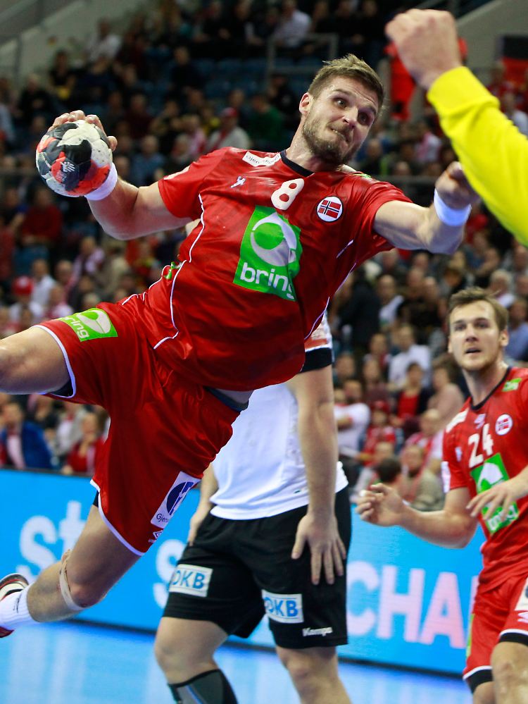 Bjarte Myrhol ist am Kreis nur ganz schwer zu verteidigen. Sicher ein Schlüssel für deinen deutschen Erfolg.
