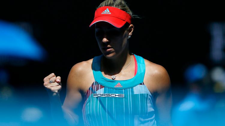 Angelique Kerber bereitet sich "ganz normal" auf ihr Finale gegen Serena Williams vor.