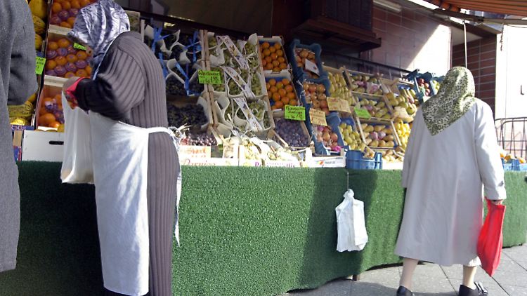 Ein türkischer Supermarkt in Berlin-Wedding.