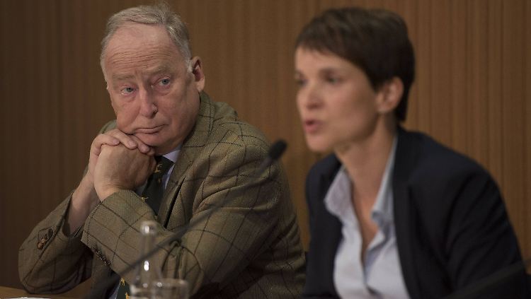 AfD-Vize Alexander Gauland lässt an Parteichefin Frauke Petry kein gutes Haar. 