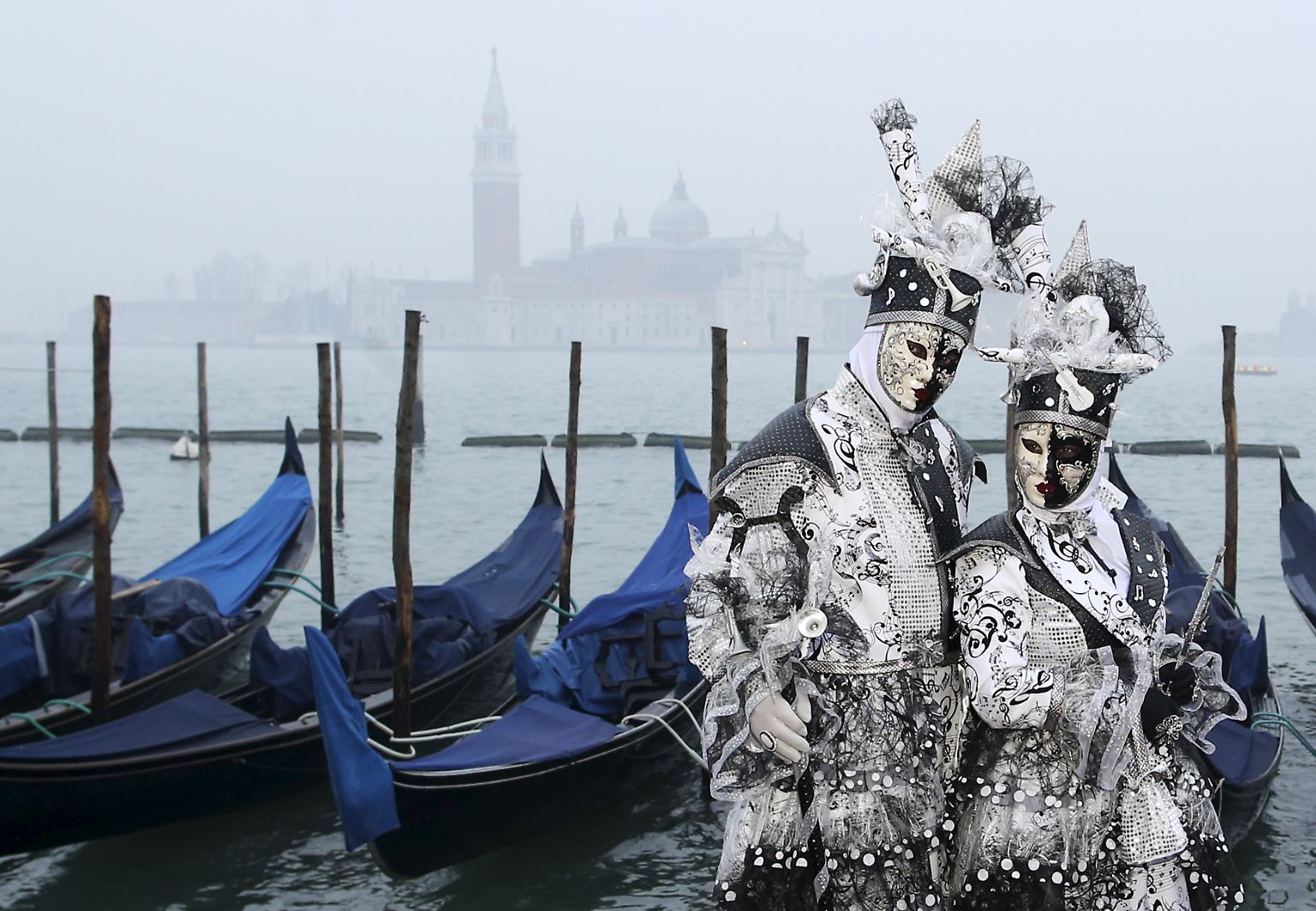 Der Karneval in Venedig ist ein einzigartiges Fest - vor allem die Kostüme spielen eine wichtige Rolle.