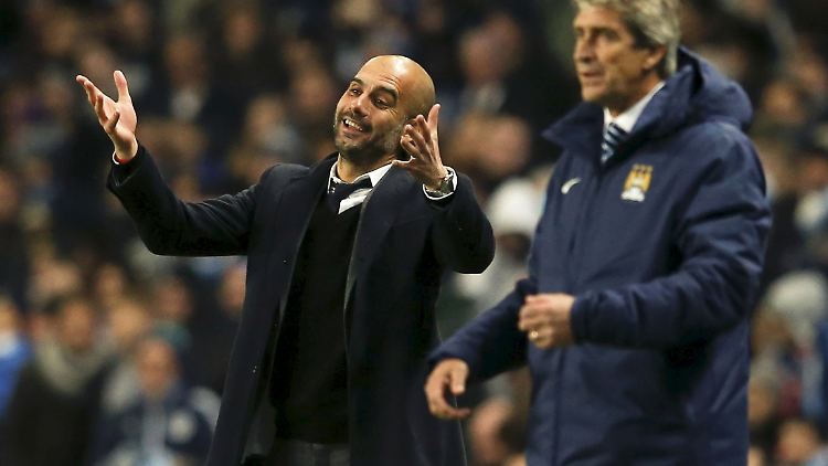Josep Guardiola übernimmt im Sommer den Posten von Manuel Pellegrini als Chefcoach von Manchester City.
