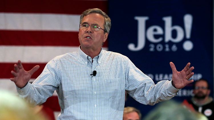 Jeb Bush hatte bei den Vorwahlen keine Chance.