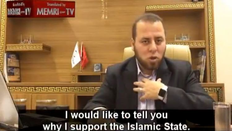 Der Ausschnitt aus Ausschnitt aus eindem IS-Propagandavideo zeigt den festgenommenen Malik F.