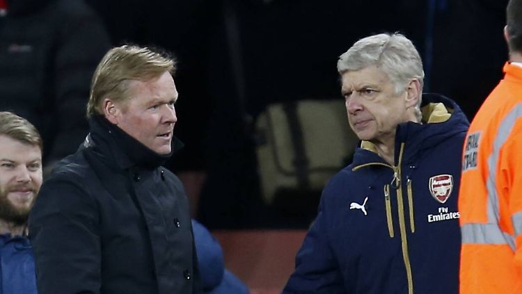 Ronald Koeman kritisiert Arsene Wenger für dessen Schiedsrichter-Kritik.