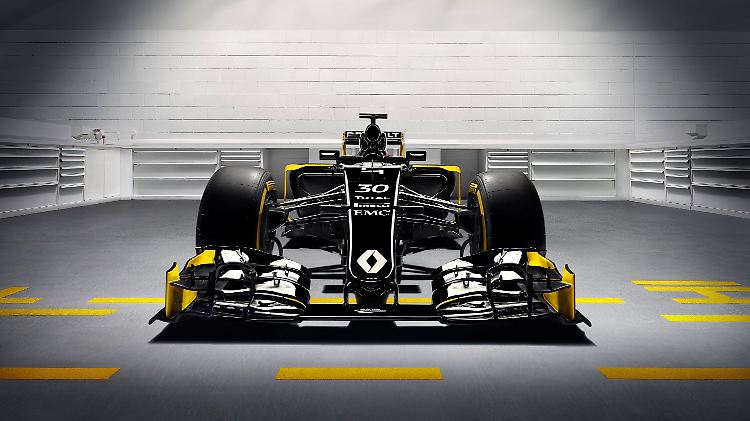 Wir stellen vor: den neuen Renault-Werksboliden.