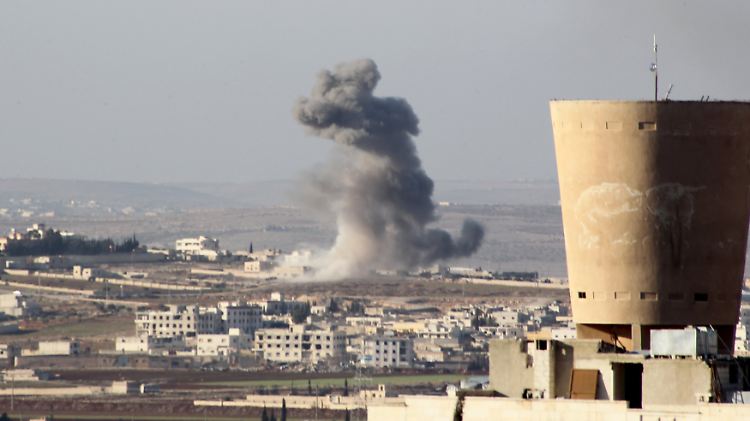 Nördlich von Aleppo unterstützte die russische Armee das Assad-Regime, um eine Schneise ins Rebellengebiet zu schlagen.