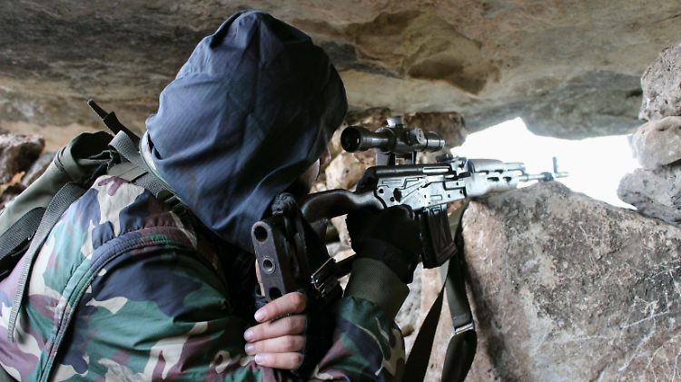 Riskanter Einsatz in Syrien: Die Konfliktparteien beschießen sich mit Waffen aller Kaliber (Archivbild).