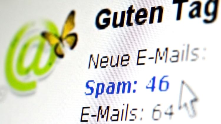 "Sie haben Spam": Vom rapiden Anstieg der Spam-Mails bekommen viele Nutzer gar nichts mit, da die E-Mail-Provider sie herausfiltern.