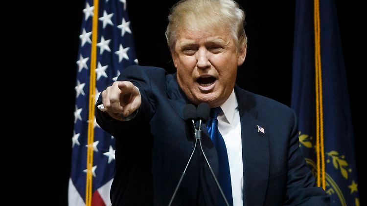 Ohne Rücksicht auf Verluste: Donald Trump.