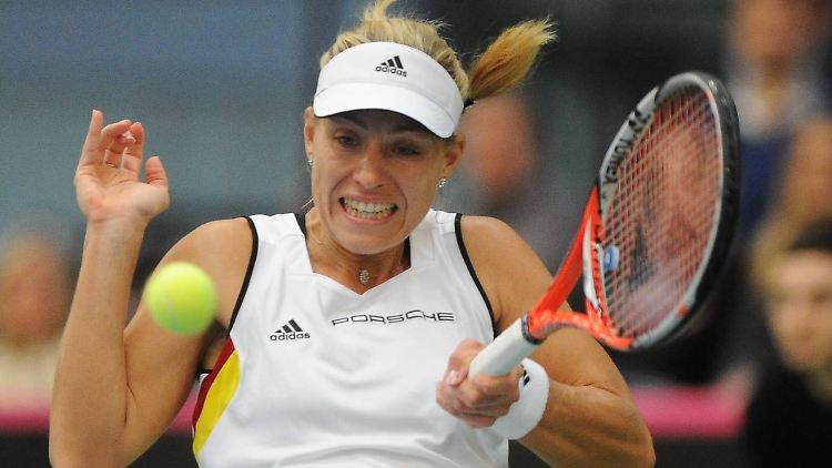 Gegen den Abstieg: Angelique Kerber.