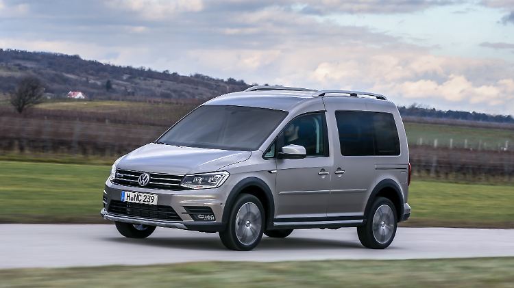 Der VW Caddy Alltrack kann sich sehen lassen.