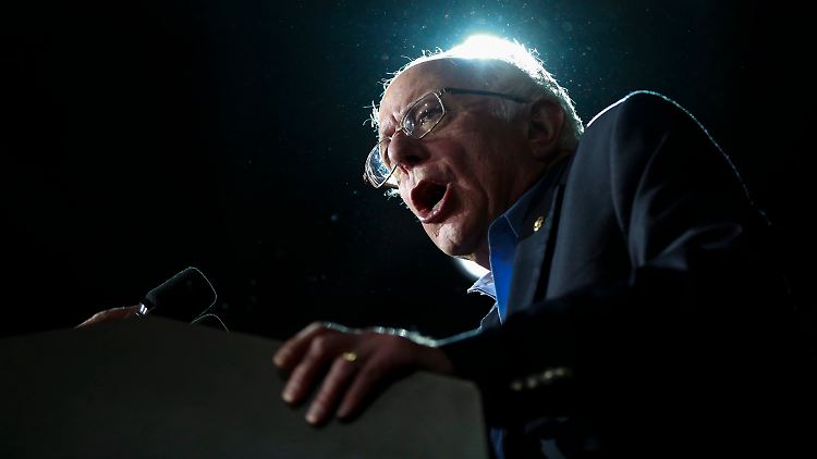 Der Demokrat Bernie Sanders plant eine "politische Revolution".