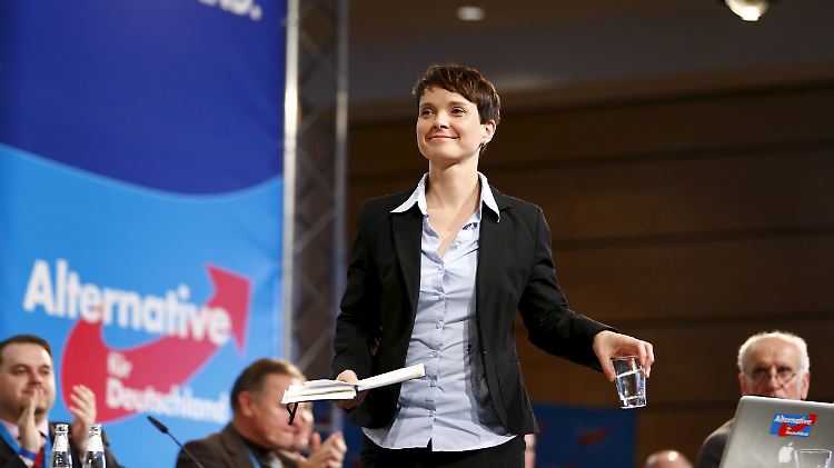 AfD-Chefin Frauke Petry, hier bei einer Parteiveranstaltung im vergangenen November.