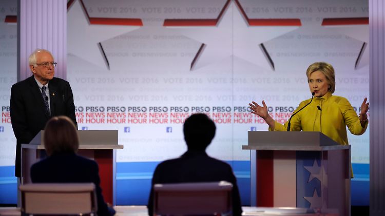 "Ich bin keine Kandidatin mit nur einem Thema", betont Hillary Clinton.