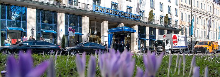 Münchner Sicherheitskonferenz im Hotel "Bayerischer Hof"
