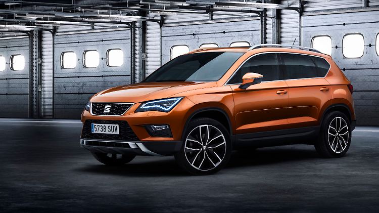 Das knackige Kleid des Seat Ateca könnte spanischer kaum sein und erinnert an den hauseigenen Léon.