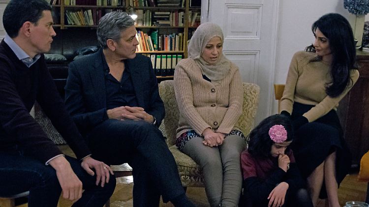 Die Clooneys engagieren sich seit Jahren in Nicht-Regierungs-Organisationen. 