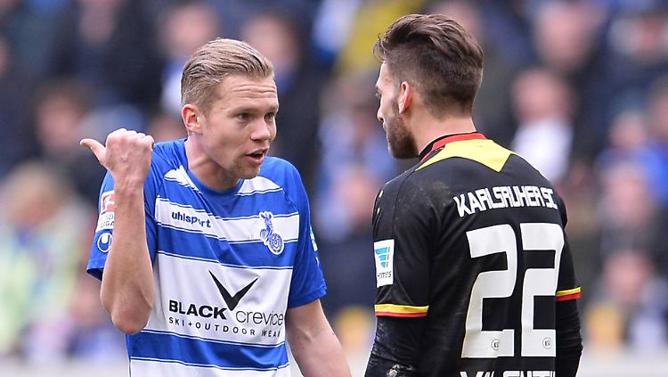 Duisburgs Dennis Grote steht vor dem Abstieg.