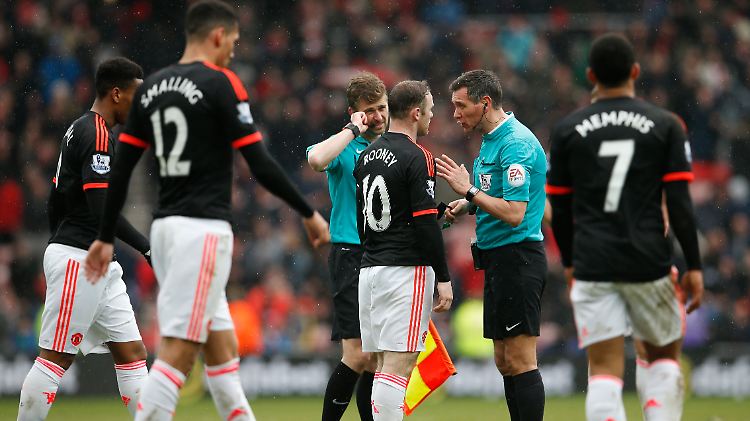 Nichts zu holen gab es für Man-United-Star Wayne Rooney in Sunderland.