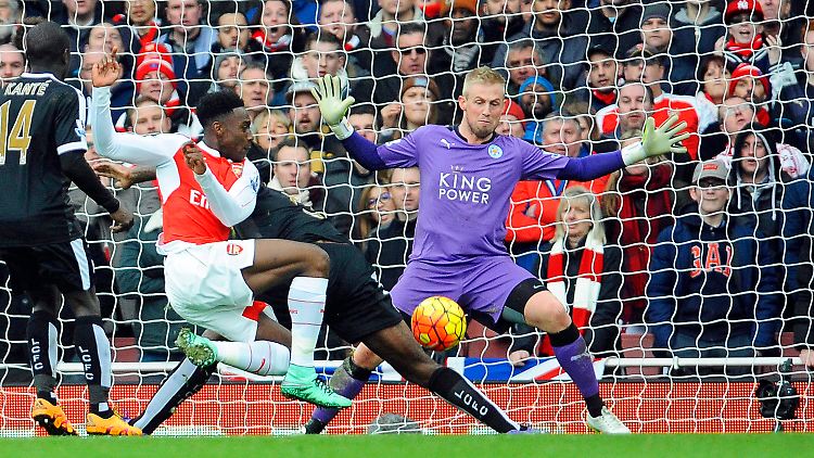 In der 95. Minute meldete sich Arsenal dank Danny Welbeck im Titelrennen zurück.