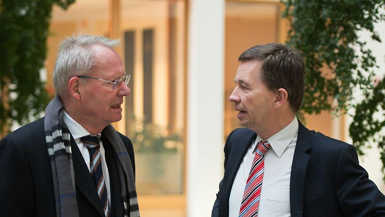 Zusammen mit Bernd Lucke hat Hans-Olaf Henkel (l.) die Partei Alfa gegründet.