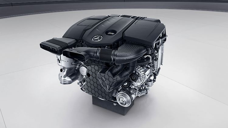 Der Vierzylinderdiesel ist das erste Triebwerk aus einer ganzen Familie neuer Otto- und Dieselmotoren bei Mercedes.