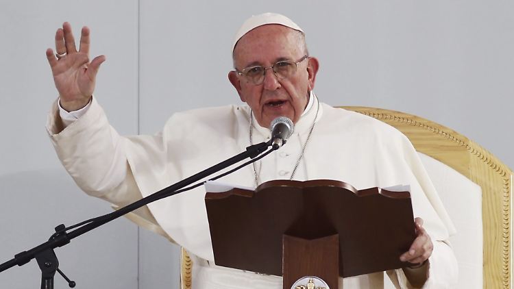 Redete den mexikanischen Jugendlichen ins Gewissen: Papst Franziskus