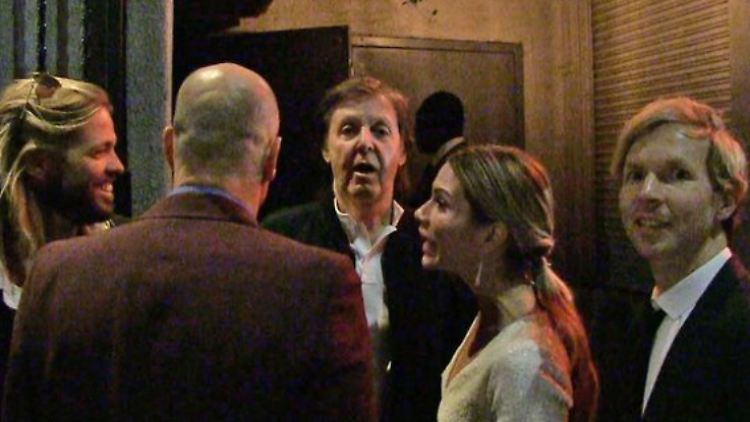 Harte Tür in Hollywood: Paul Mccartney kommt nicht auf eine Grammy Aftershow-Party.