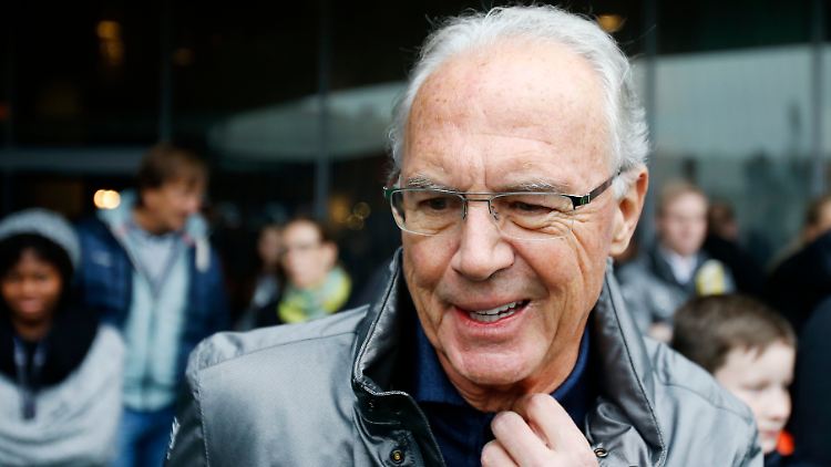 Bedingt kooperationsbereit: Franz Beckenbauer.