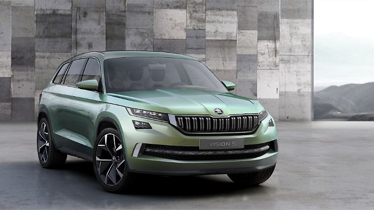 Bis zu sieben Personen sollen im geplanten Skoda-SUV Platz finden. 