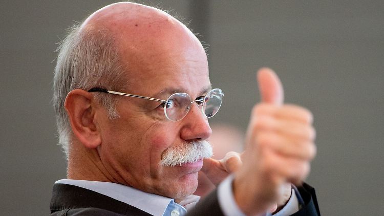 Daimler-Chef Dieter Zetsche hat derzeit keinen Grund zu klagen.