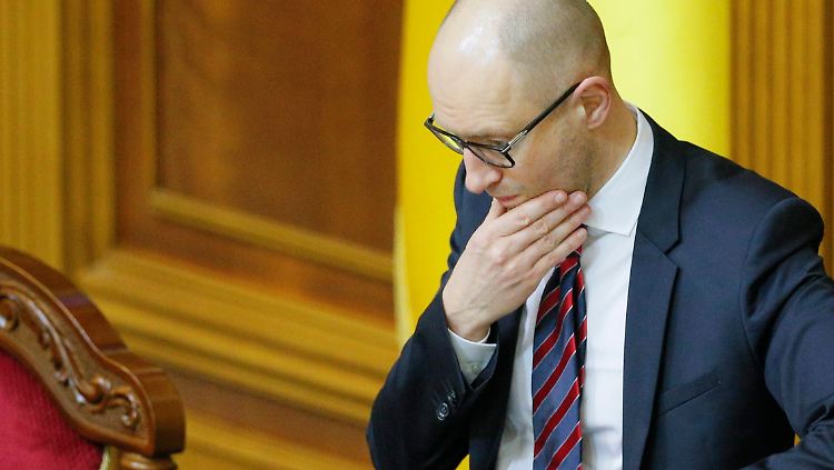 Regierungschef Arseni Jazenjuk wirbt nun bei der Radikalen Partei um Unterstützung.