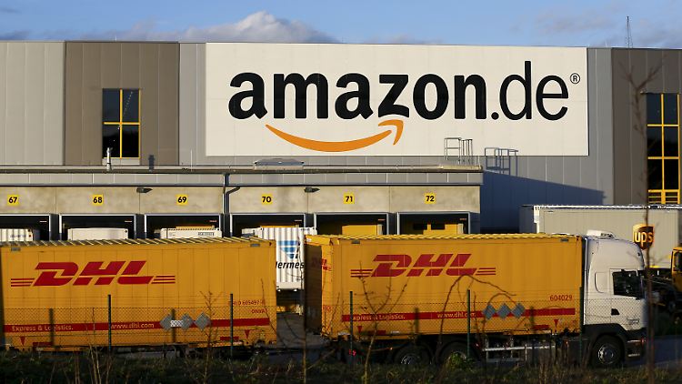 Enge Geschäftsbeziehungen: Bislang übernimmt die Deutsche Post einen Großteil der Amazon-Lieferungen.