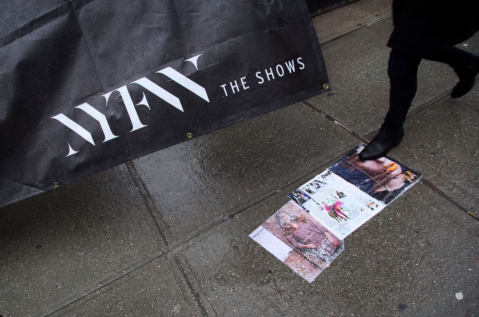 Die New York Fashion Week ist vorbei, ... 