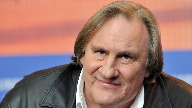 Gerard Depardieu präsentiert zwei Filme in Berlin.