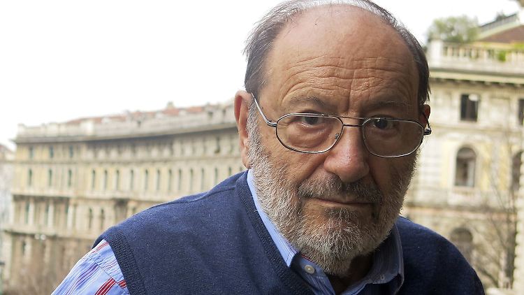 Gelehrter Erfinder der "Weltformel": Umberto Eco (1932 - 2016).