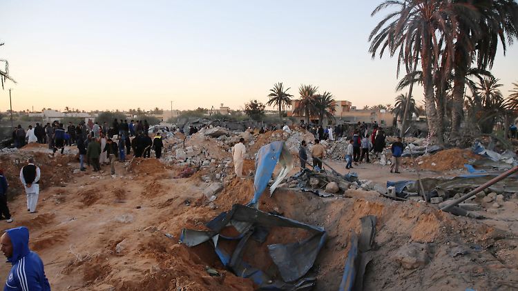 Durch den US-Luftangriff in Sabratha wurden mindestens 41 Menschen getötet - darunter auch die beiden Diplomaten.