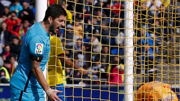 Zum 25. Mal in dieser Saison erfolgreich: Luis Suarez.
