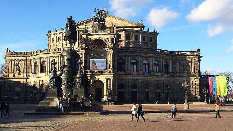 2015 haben weniger Deutsche Dresden besucht.