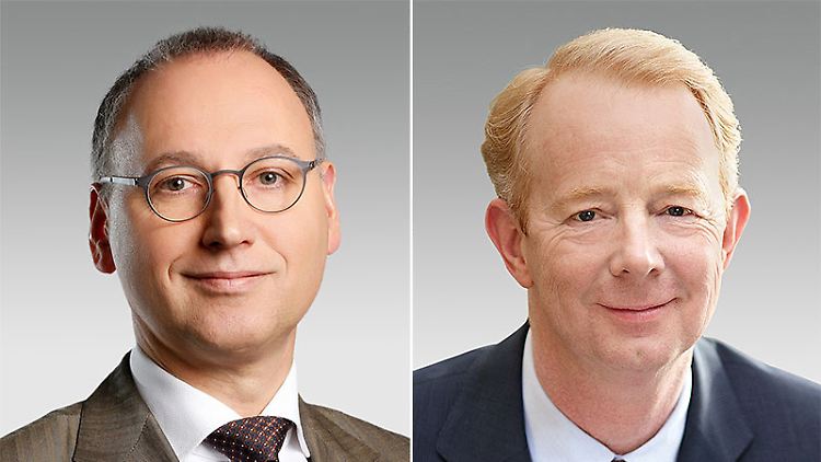 Neue Ära bei Bayer: Werner Baumann (links) kommt für Marijn Dekkers.