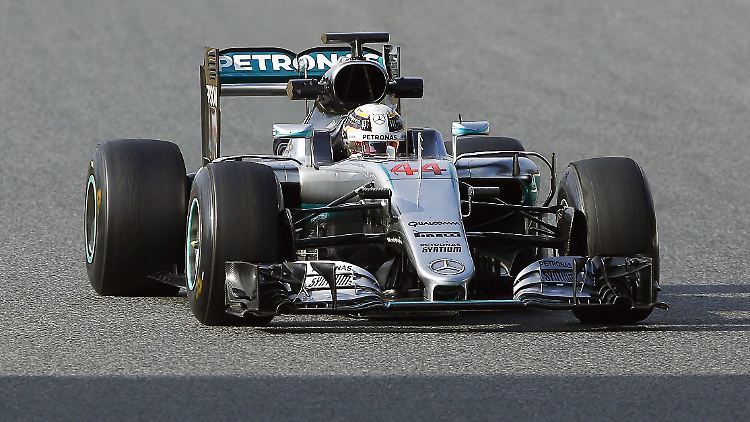 Lewis Hamilton fuhr am letzten Testtag 99 Runden.