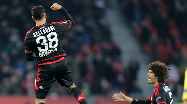 Karim Bellarabi war der entscheidende Mann auf Leverkusener Seite. 